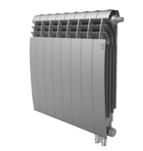 Секционный радиатор BiLiner 350 (серебристый)