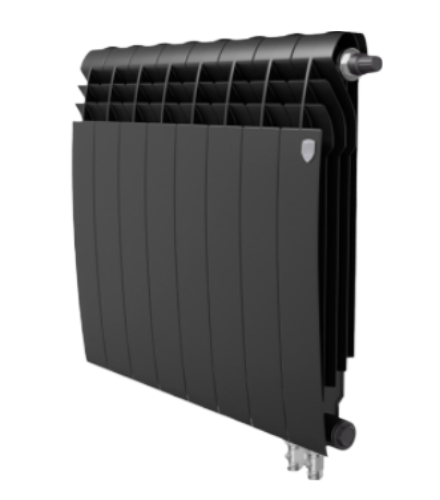 Секционный радиатор BiLiner 350 (черный)