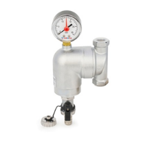 Фильтр сетчатый промывной, поворотный, с разъемными соединениями, хромированный, 1/2" 