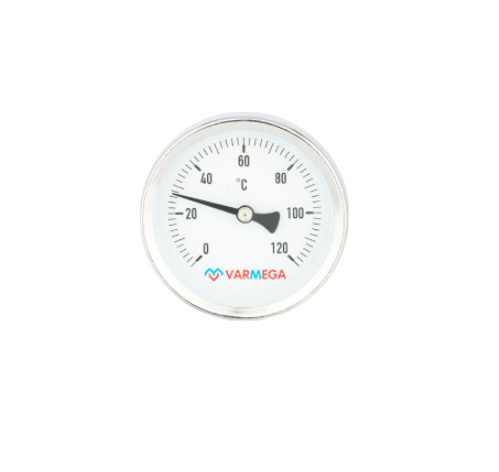 Термометр биметаллический накладной Varmega VMMT04-635004 , диаметр 63 мм