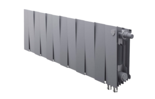 Секционный радиатор Piano Forte  200 (серебристый)