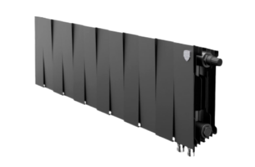 Секционный радиатор Piano Forte  200 (черный)