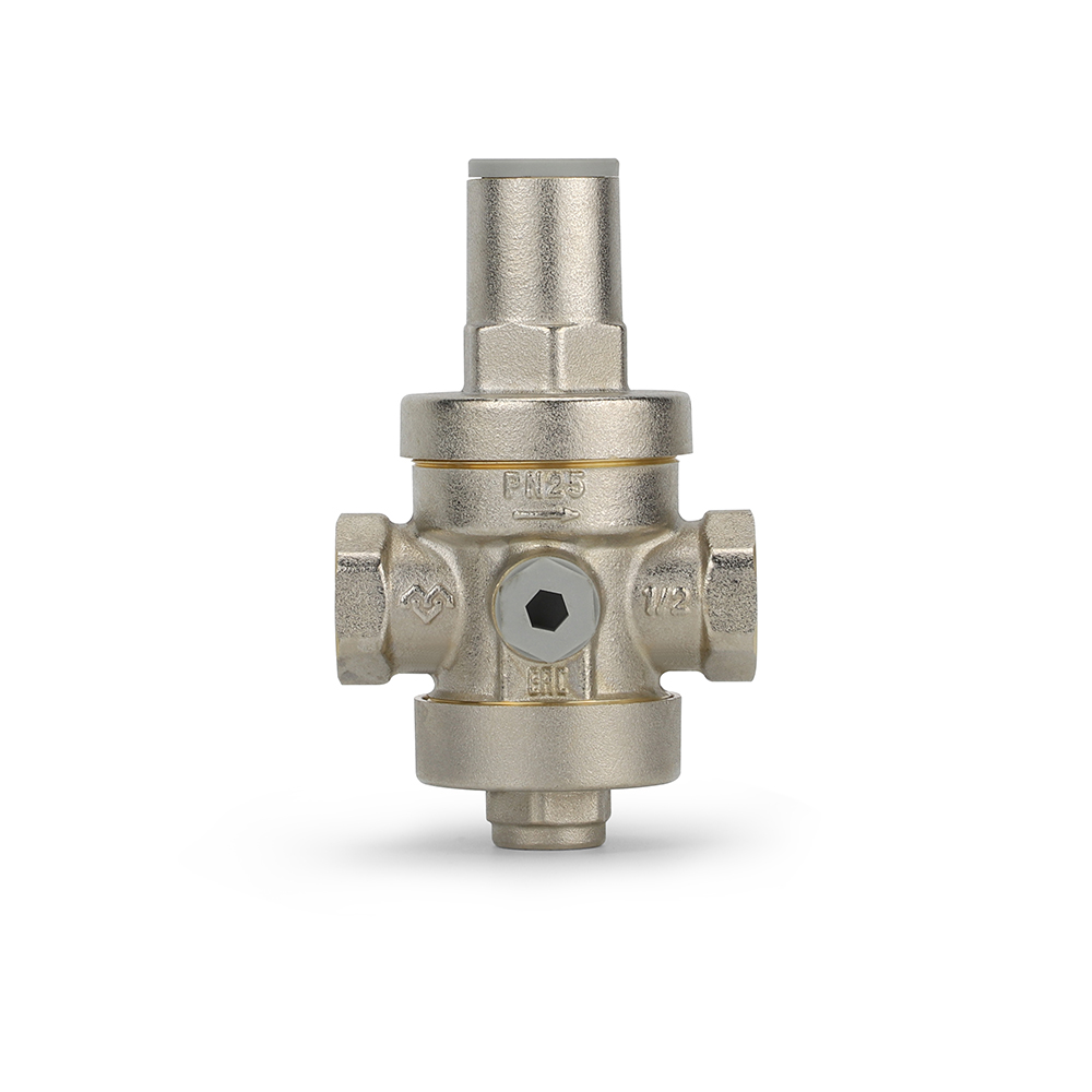 Редуктор давления, 1/2", PN25, поршневой, с присоединением к манометру