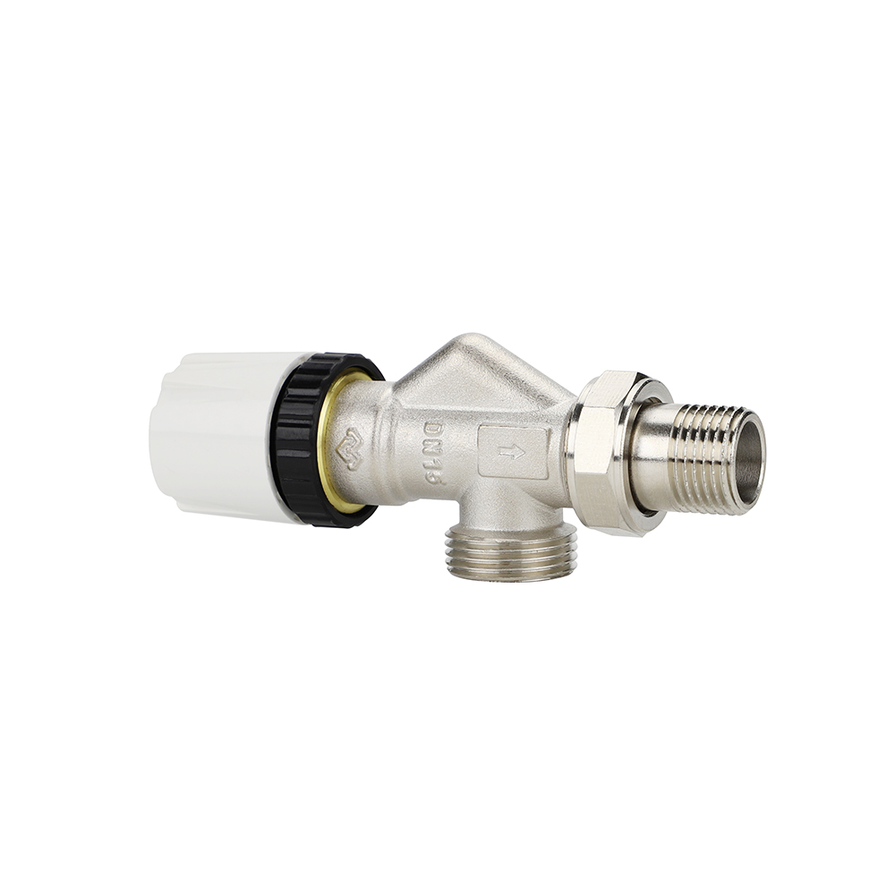 Термостатический клапан (терморегулятор), 1/2" x 3/4"EK, осевой