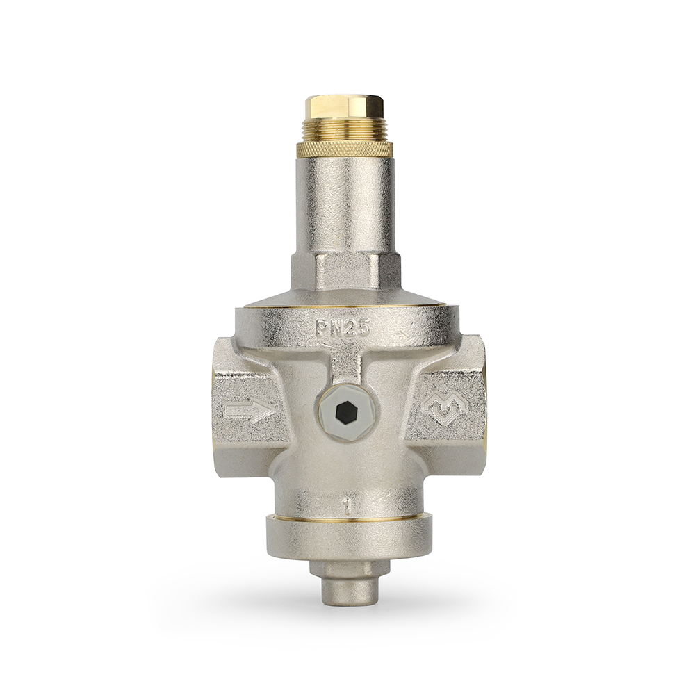 Редуктор давления, 1", PN25, мембранный, с присоединением к манометру