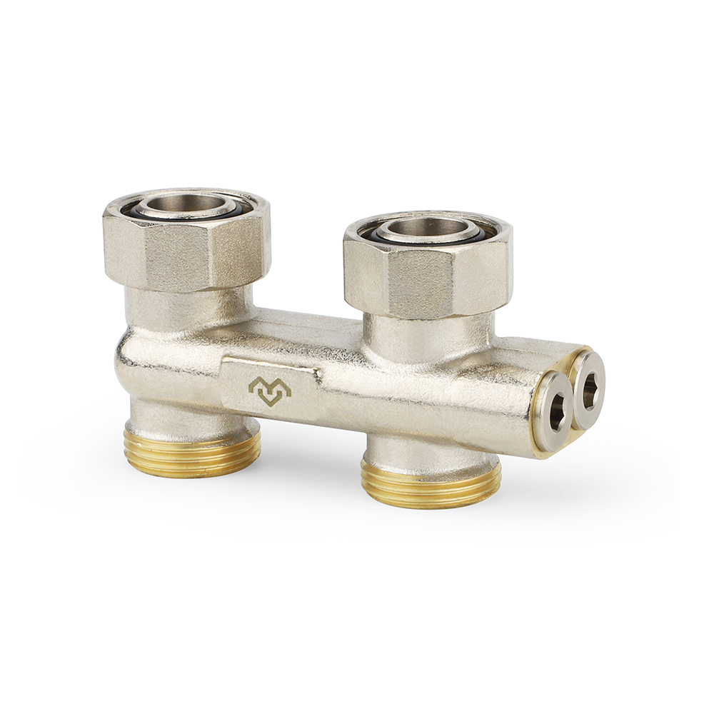 Узел нижнего подключения, 3/4"EKх3/4"EK НР-ВР, прямой, перекрестный