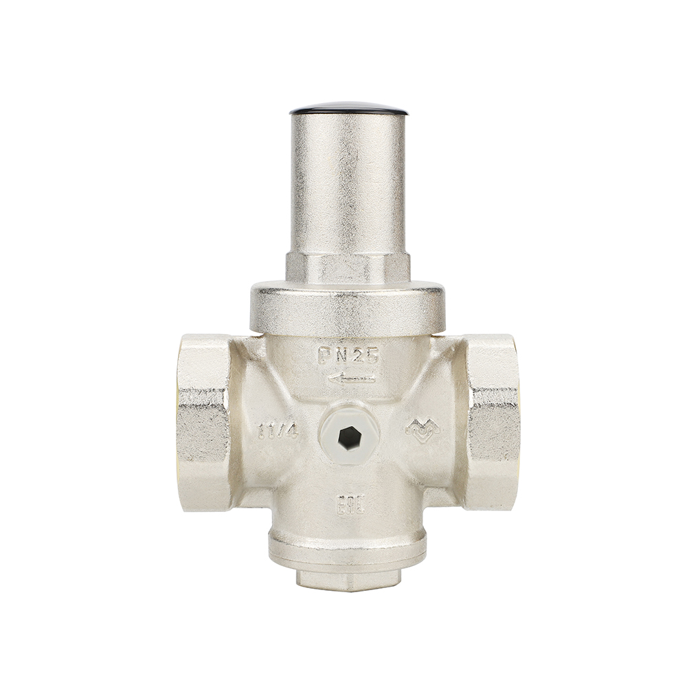 Редуктор давления, 1 1/4", PN25, поршневой, с присоединением к манометру