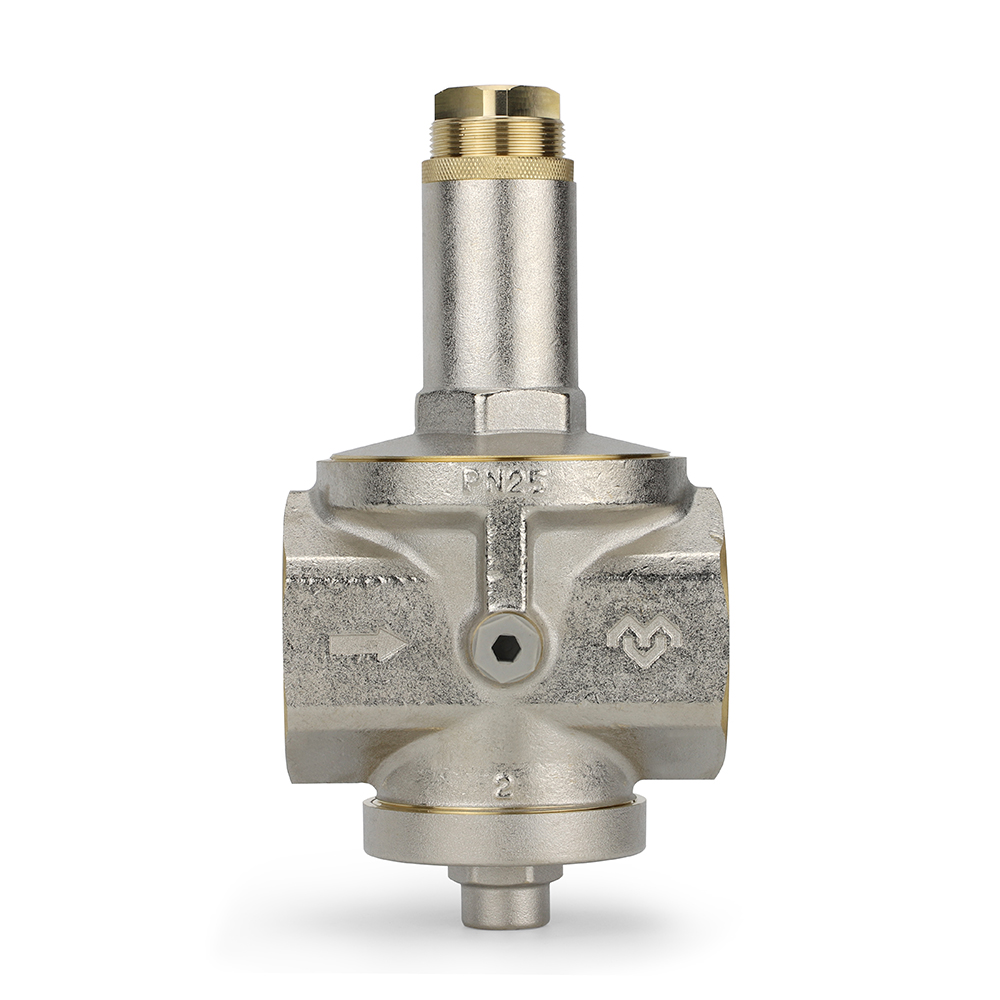 Редуктор давления, 2", PN25, мембранный, с присоединением к манометру