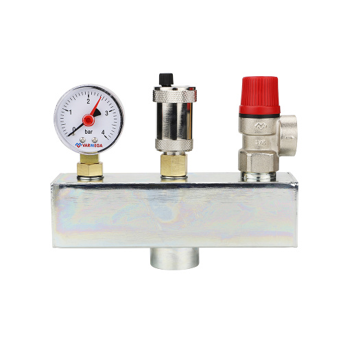 Группа безопасности котла Varmega, 1", сталь, до 100 кВт