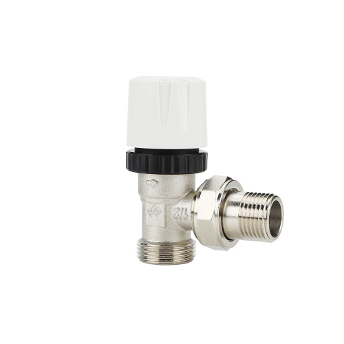 Термостатический клапан (терморегулятор), 1/2" x 3/4"EK, угловой