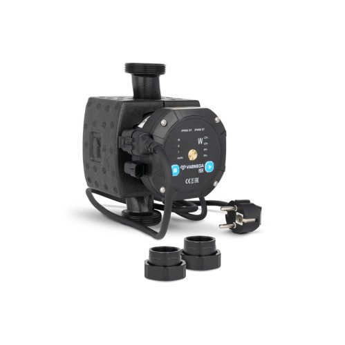 Насос энергоэффективный 2E 25/60 180, с гайками и термоизоляцией