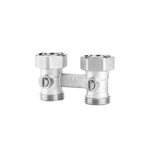 Узел нижнего подключения 3/4" НР-ВР, прямой, для двухтрубных систем